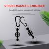 Fishing Hanging Buckle Magnetic Buckle Fast Hanging Buckle Wireless Lost Rope Metal Strong Magnetic Force Outdoor Mountaineering