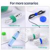 Back-to-back Velcro Fishing Rod Nylon Self-adhesive Tape Hook Hair Same Body Velcro Fishing Tools Data Cable Power Cable Managem